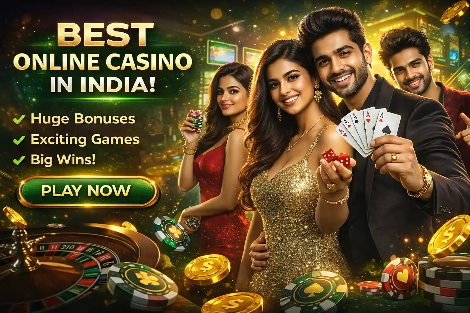 Indian players enjoying top online casino bonuses and games